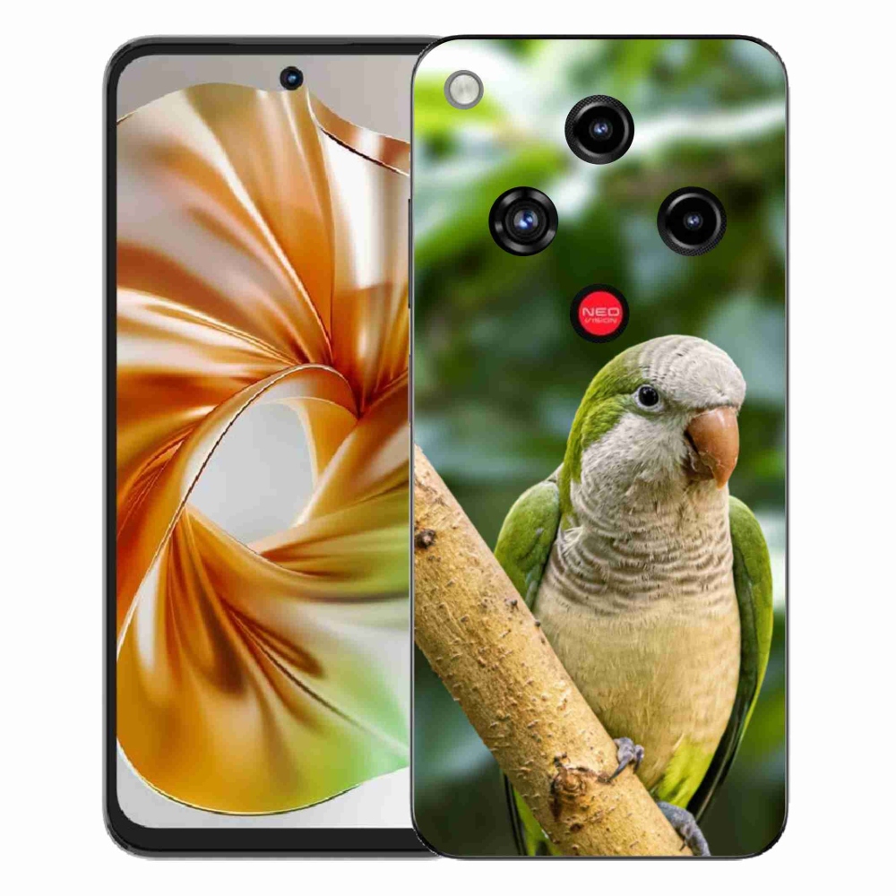 ZTE Nubia Focus 2 zselés borító mmCase - papagáj