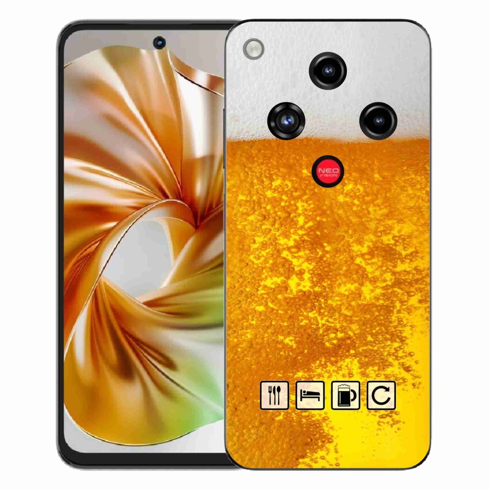 ZTE Nubia Focus 2 zselés borító mmCase - sör motívum 3