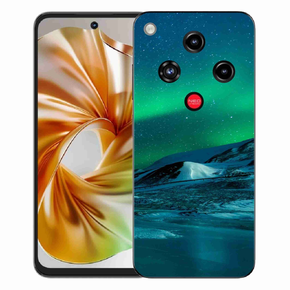ZTE Nubia Focus 2 zselés tok mmCase - aurora borealis