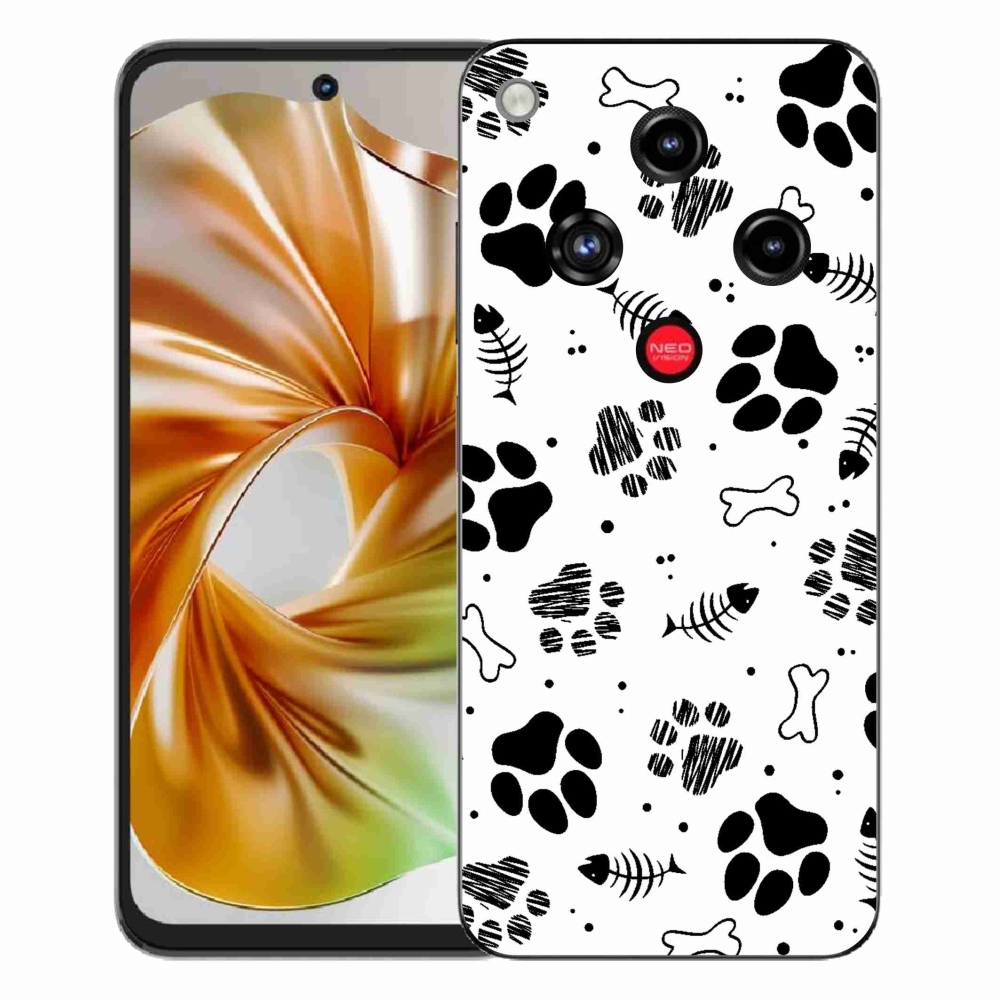 ZTE Nubia Focus 2 zselés tok mmCase - kutyamancsok 1