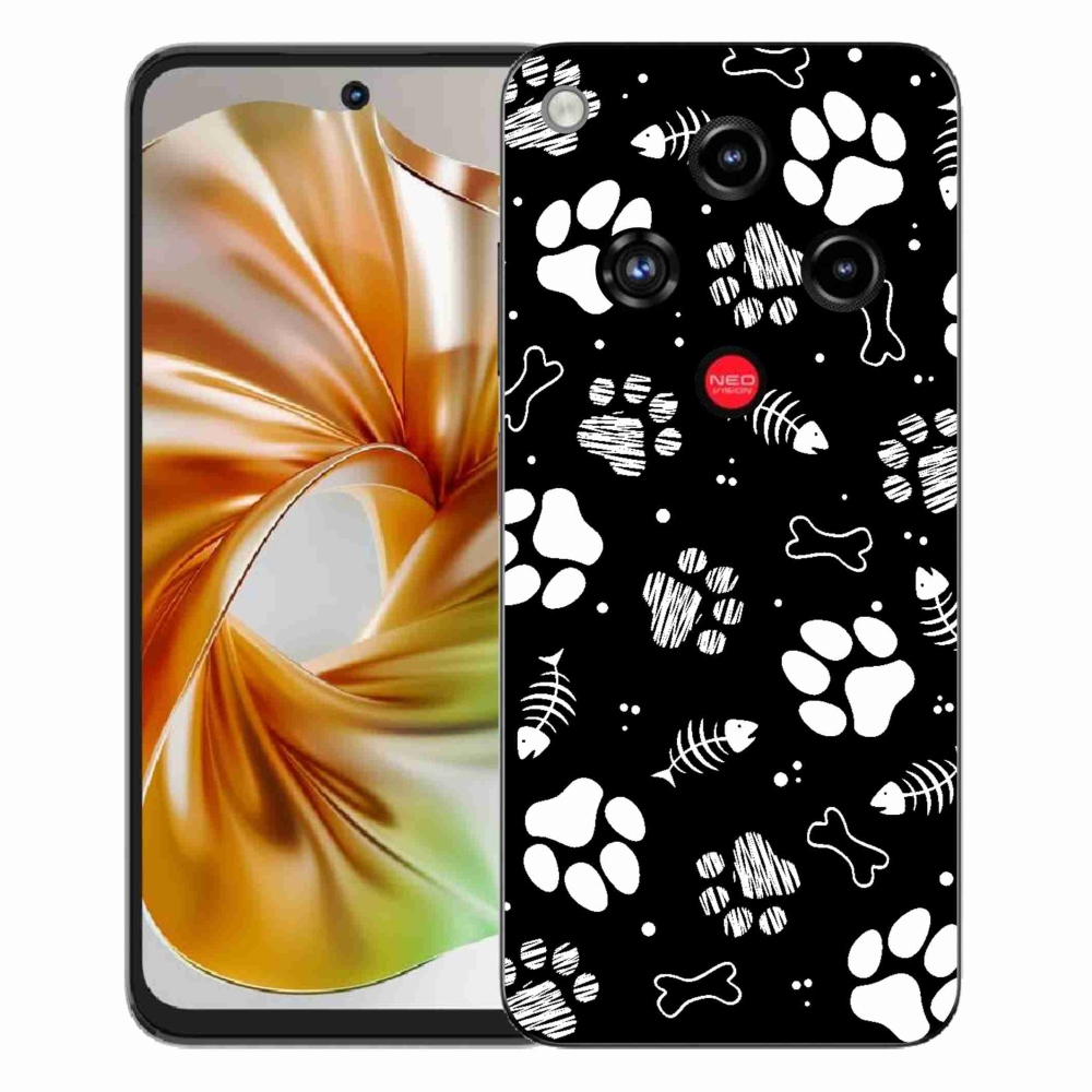 ZTE Nubia Focus 2 zselés tok mmCase - kutyamancsok