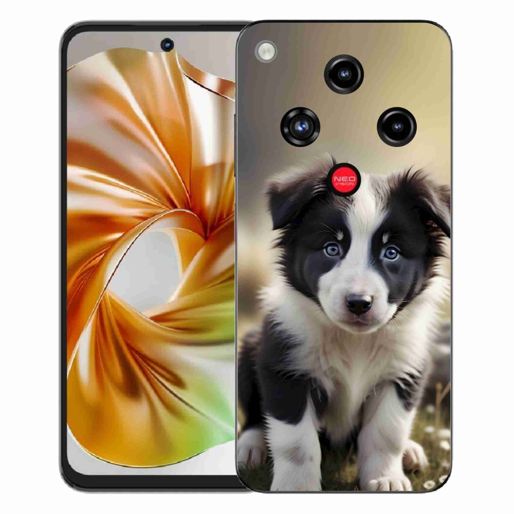 ZTE Nubia Focus 2 zselés tok mmCase - aranyos border collie