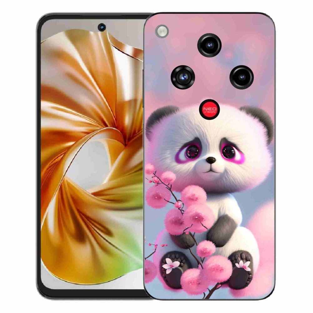 ZTE Nubia Focus 2 zselés borító mmCase - aranyos panda 1