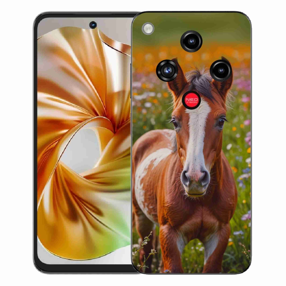 ZTE Nubia Focus 2 zselés borítás mmCase - aranyos csikó