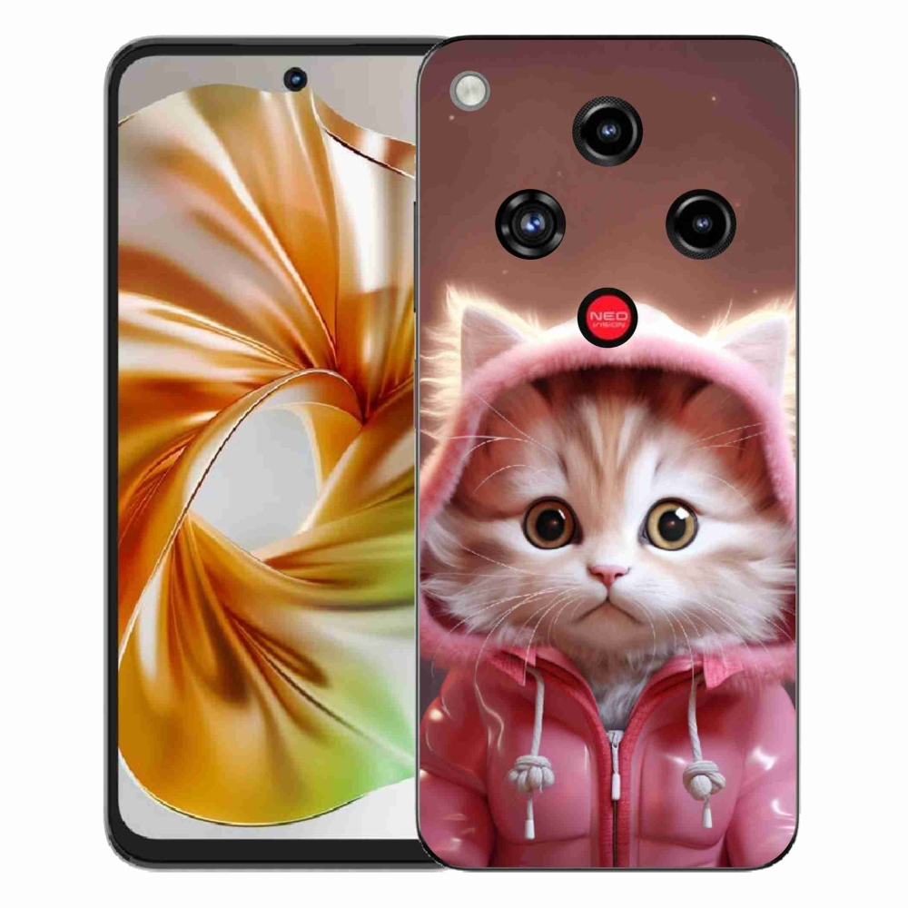 ZTE Nubia Focus 2 zselés borító mmCase - aranyos cica 3
