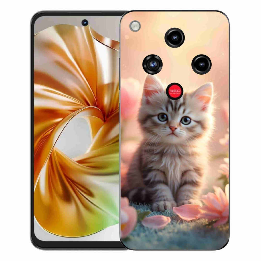 ZTE Nubia Focus 2 zselés borító mmCase - aranyos cica 8