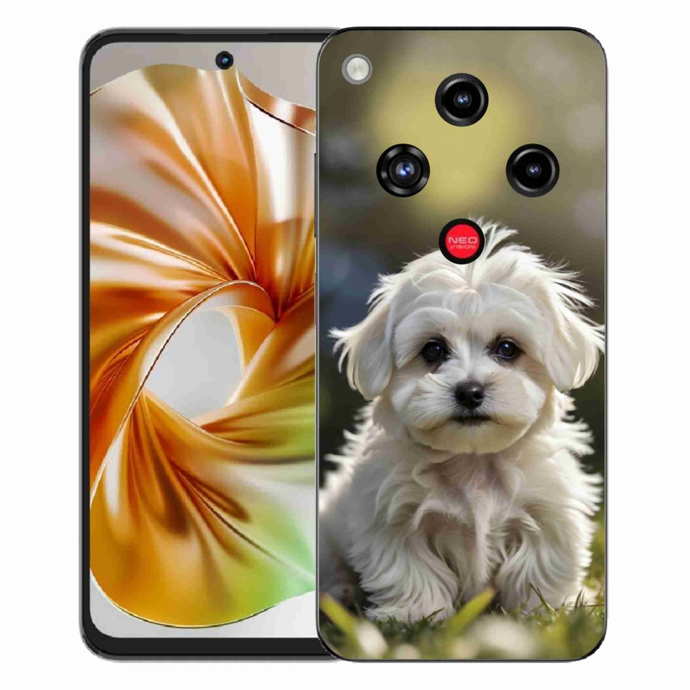 ZTE Nubia Focus 2 zselés tok mmCase - aranyos máltai kutya