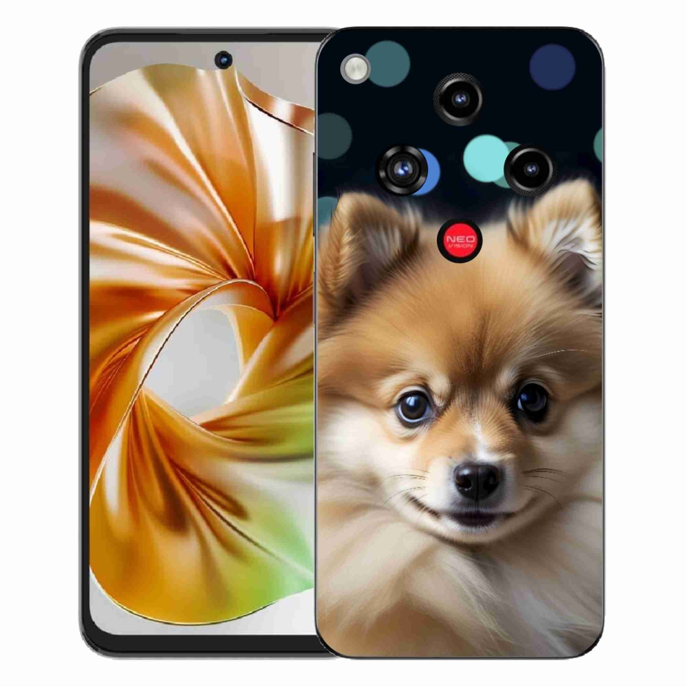 ZTE Nubia Focus 2 zselés borító mmCase - aranyos pomerániai kutya