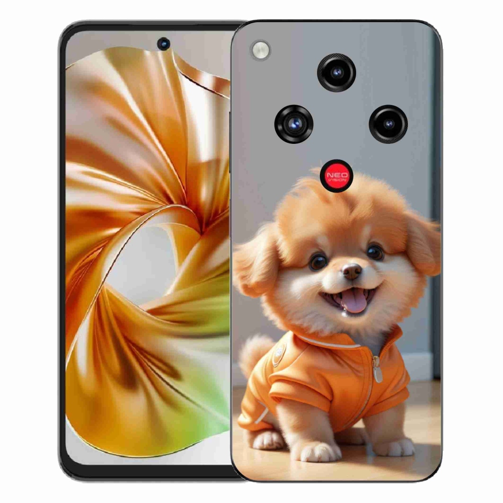ZTE Nubia Focus 2 zselés tok mmCase - aranyos pomerániai pulóverben