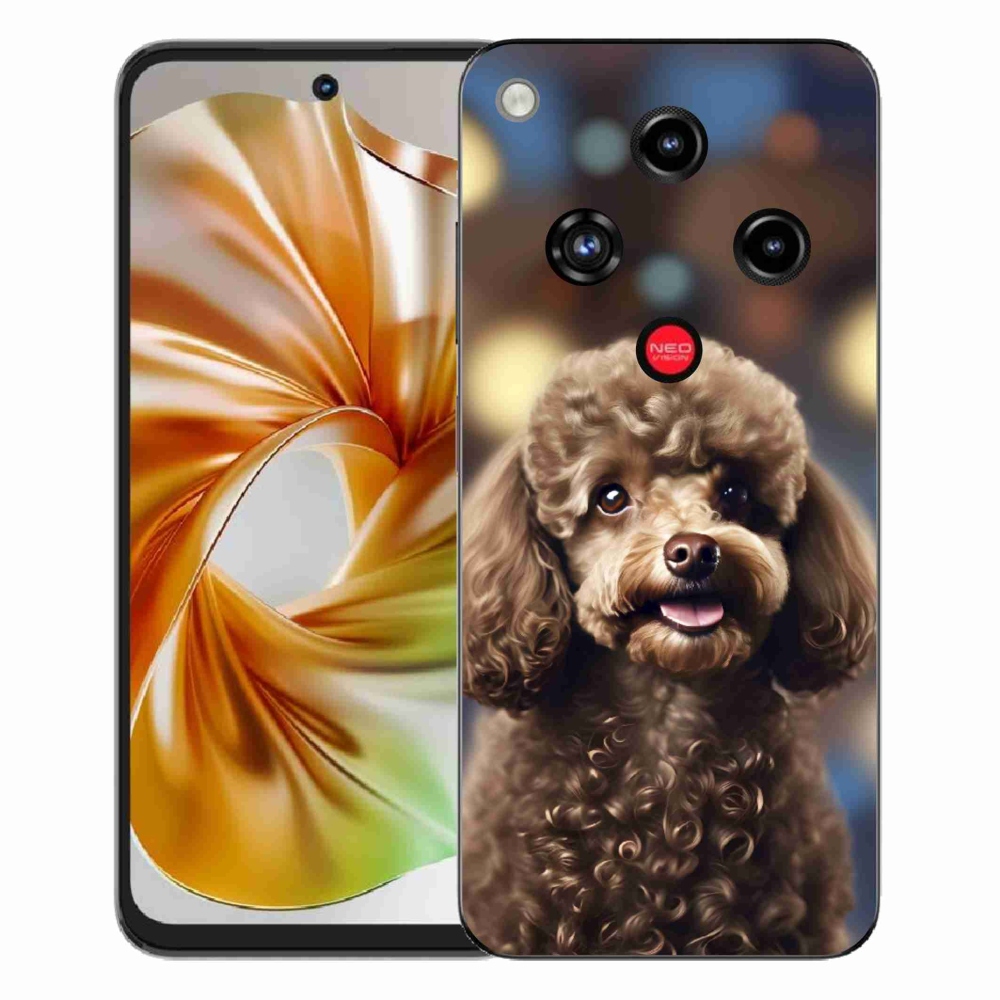 ZTE Nubia Focus 2 zselés borítás mmCase - aranyos uszkár
