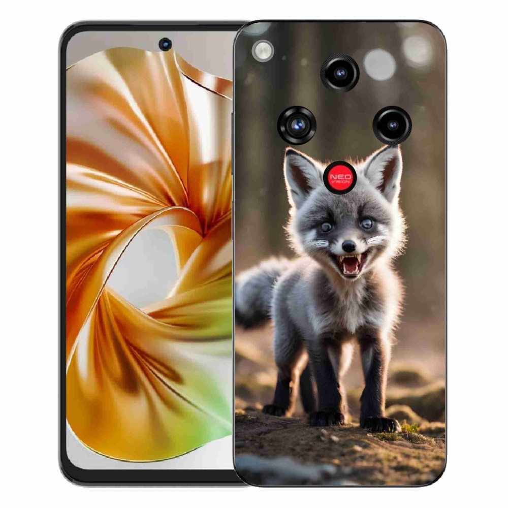 ZTE Nubia Focus 2 zselés tok mmCase - angry fox