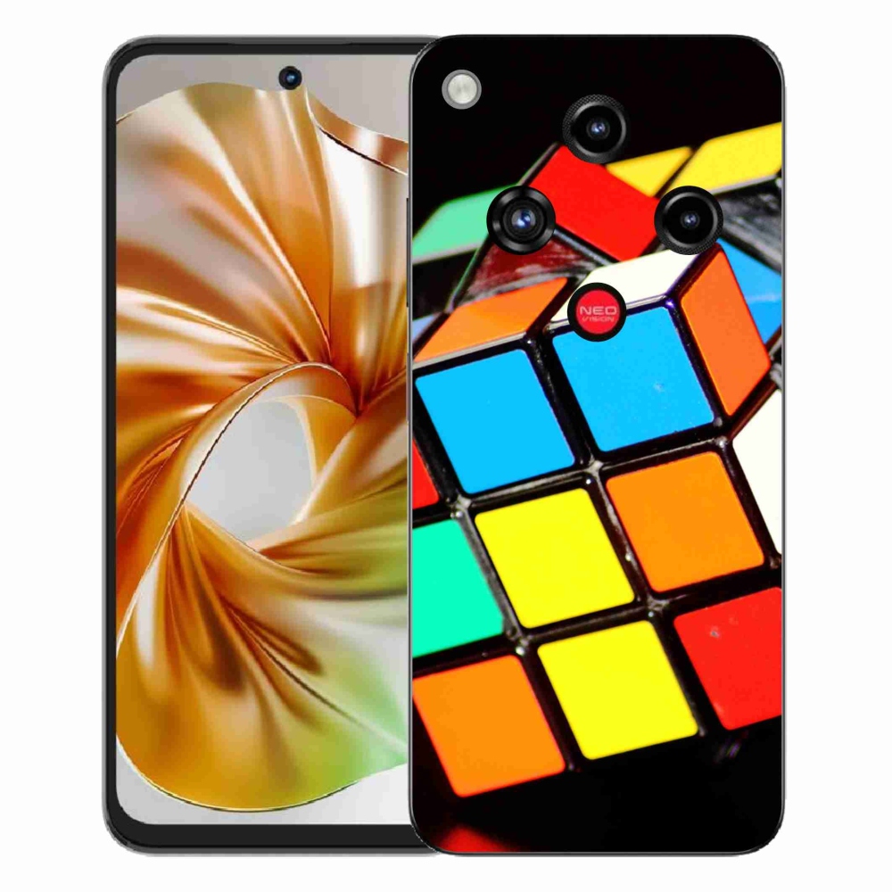 ZTE Nubia Focus 2 zselés borító mmCase - Rubik kocka