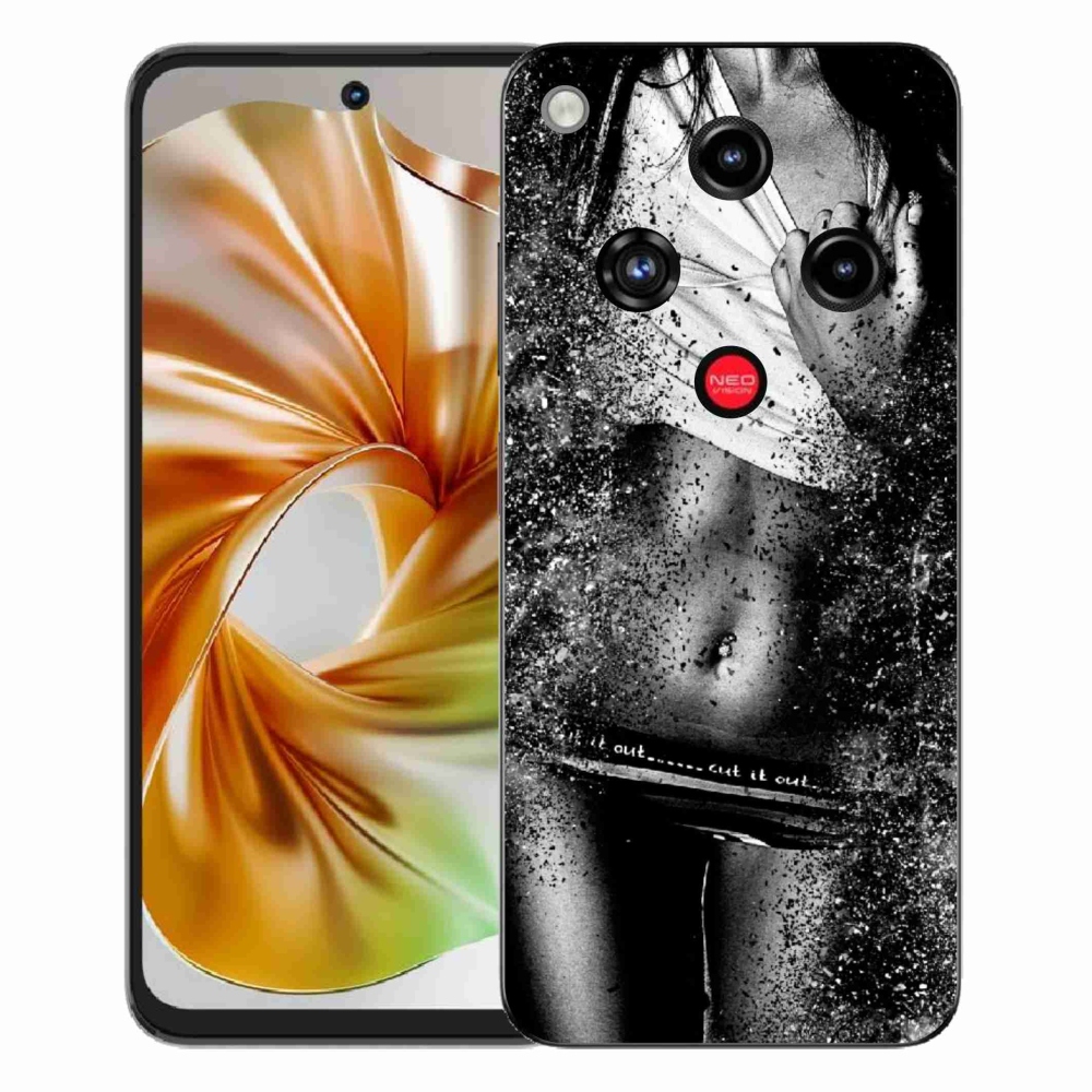 ZTE Nubia Focus 2 zselés borító mmCase - szexi nő 1