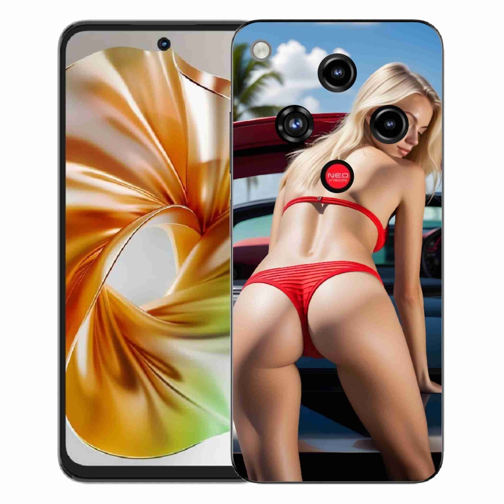 ZTE Nubia Focus 2 zselés borító mmCase - szexi nő 2