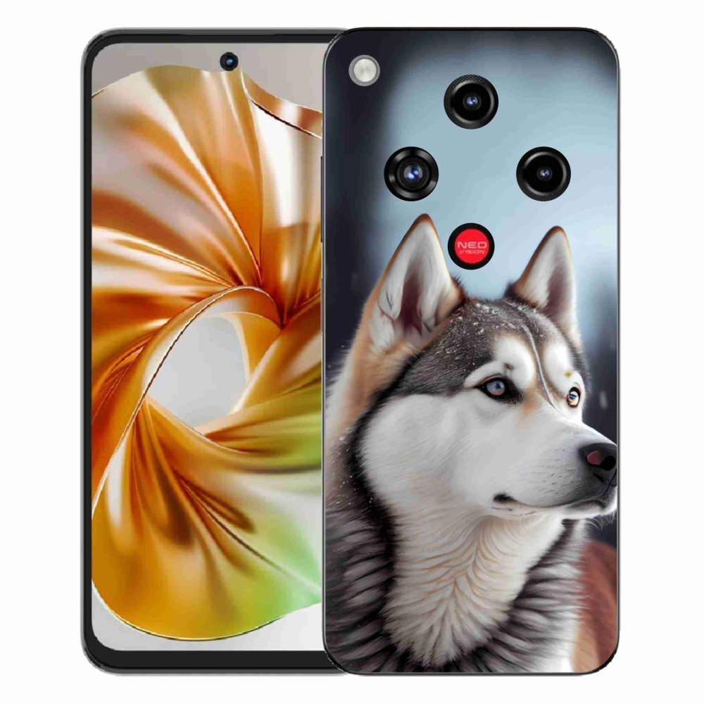 ZTE Nubia Focus 2 zselés tok mmCase - Szibériai Husky
