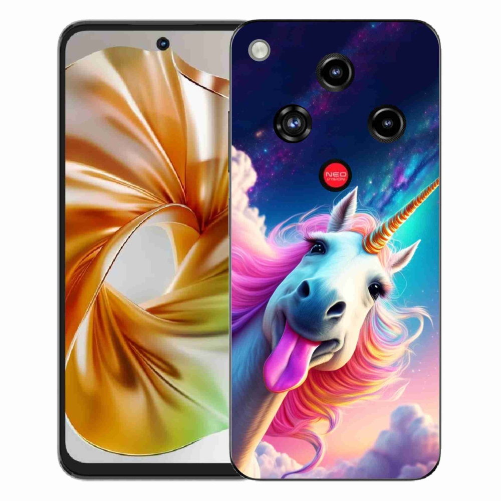 ZTE Nubia Focus 2 zselés borítás mmCase - őrült egyszarvú