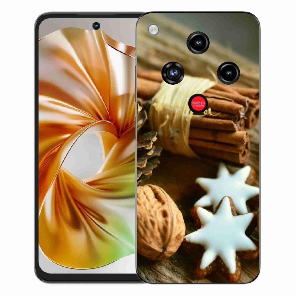 ZTE Nubia Focus 2 zselés tok mmCase - fahéj és mézeskalács