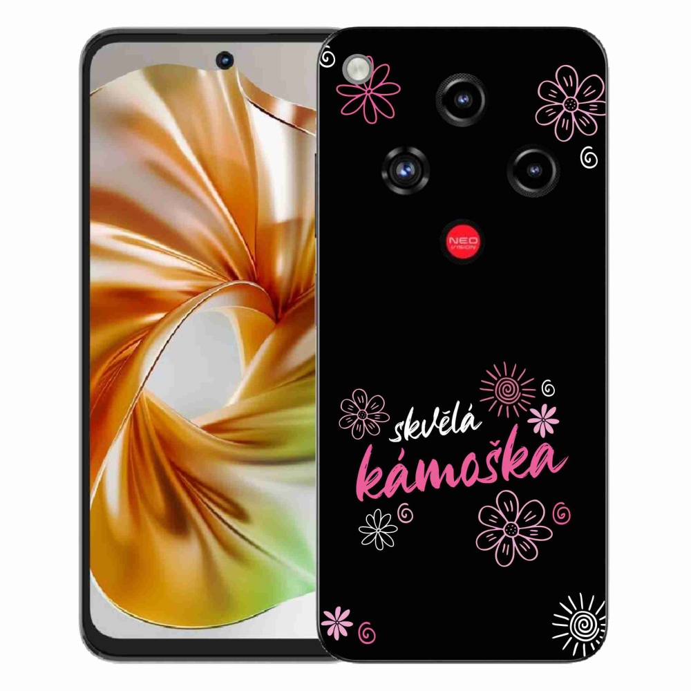 ZTE Nubia Focus 2 zselés borító mmCase - nagyszerű haver fekete háttérrel