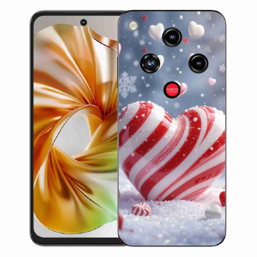 ZTE Nubia Focus 2 zselés borító mmCase - édes szív