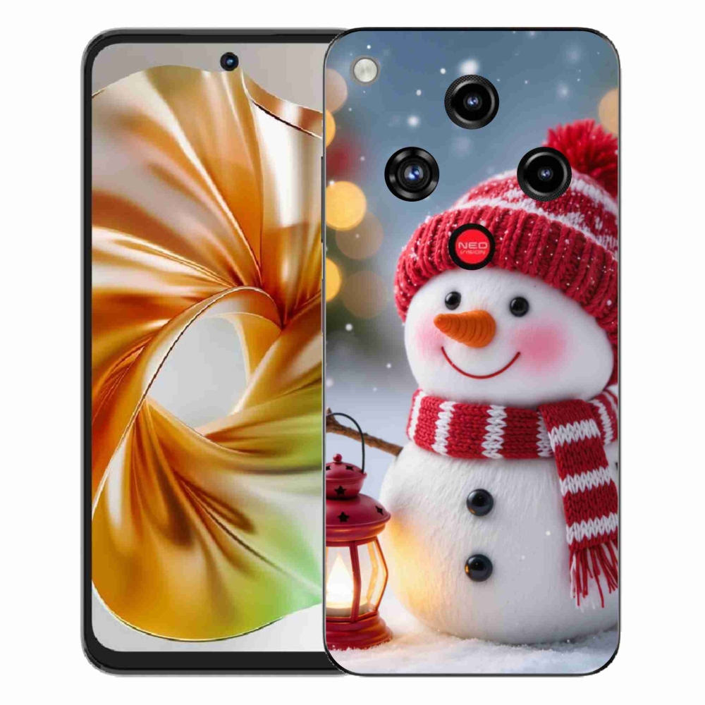 ZTE Nubia Focus 2 zselés tok mmCase - hóember 2