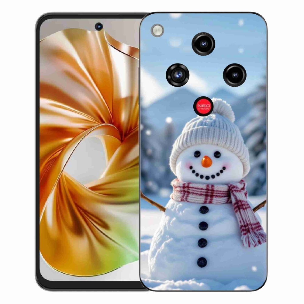 ZTE Nubia Focus 2 zselés tok mmCase - hóember 3