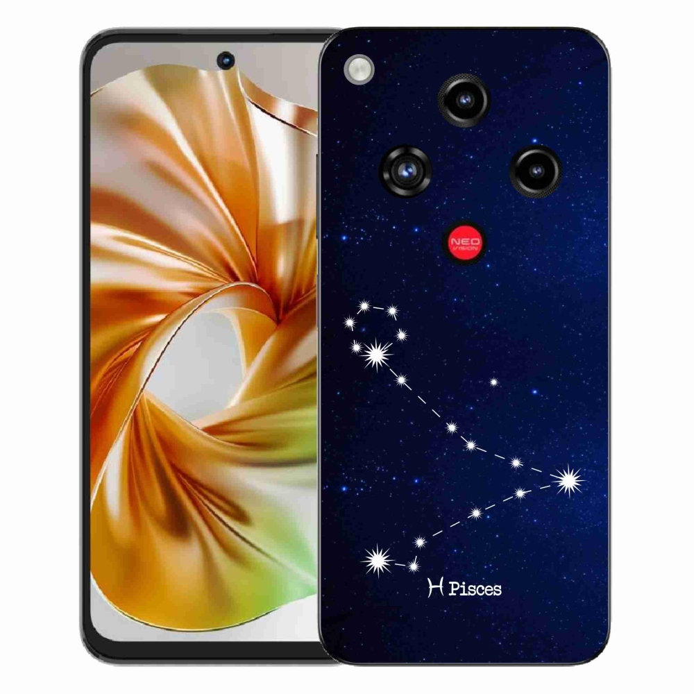 ZTE Nubia Focus 2 zselés tok mmCase - csillagkép Halak