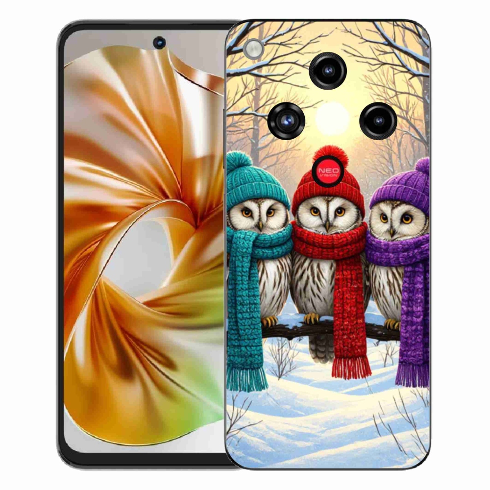 ZTE Nubia Focus 2 zselés borító mmCase - bagoly barátok