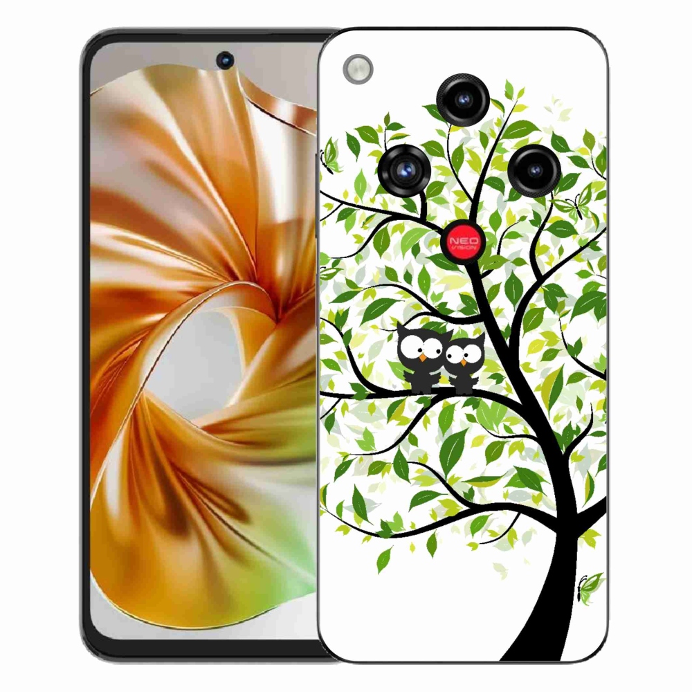 ZTE Nubia Focus 2 zselés tok mmCase - baglyok a fán