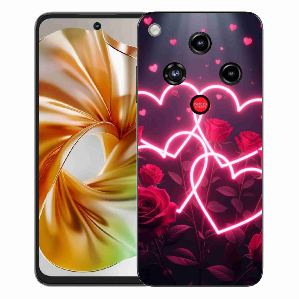 ZTE Nubia Focus 2 zselés tok mmCase - Szerelem szíve