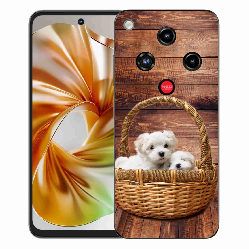 ZTE Nubia Focus 2 zselés borító mmCase - kölyökkutyákhoz