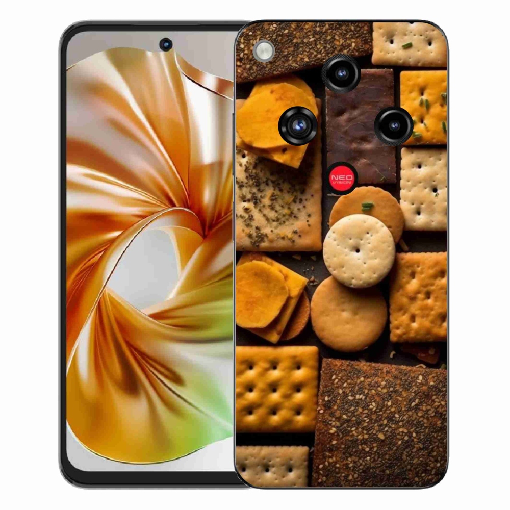 ZTE Nubia Focus 2 zselés tok mmCase - kekszek