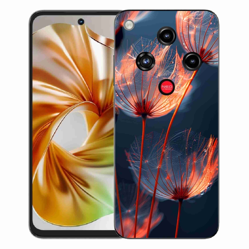 ZTE Nubia Focus 2 zselés borító mmCase - világító pehely
