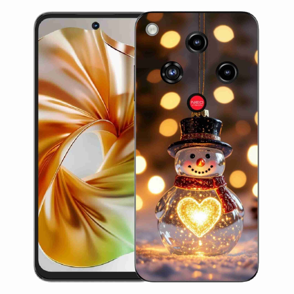 ZTE Nubia Focus 2 zselés borító mmCase - Karácsonyi hóember