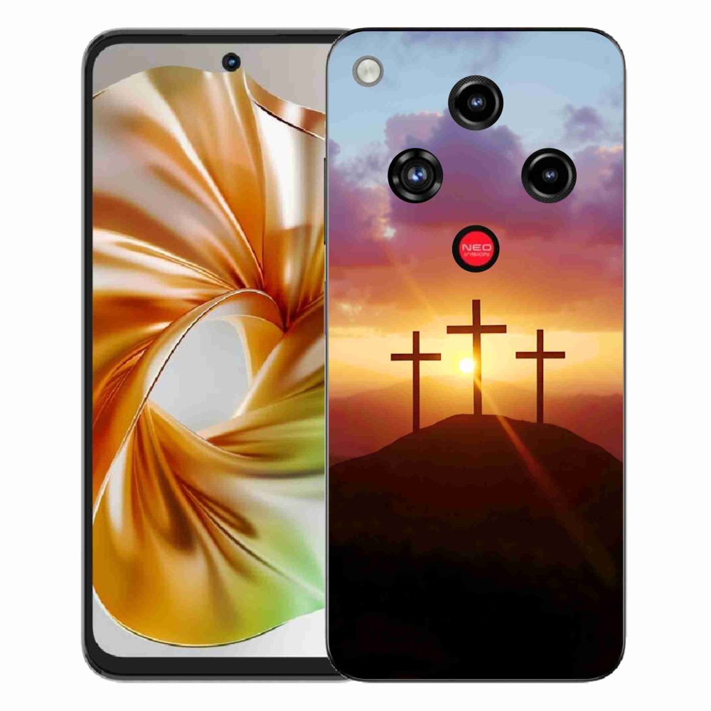 ZTE Nubia Focus 2 zselés borító mmCase - három kereszt