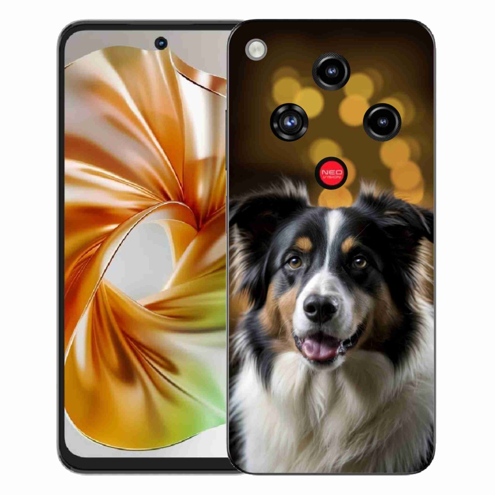 ZTE Nubia Focus 2 zselés borító mmCase - mosolygós ausztrál juhászkutya