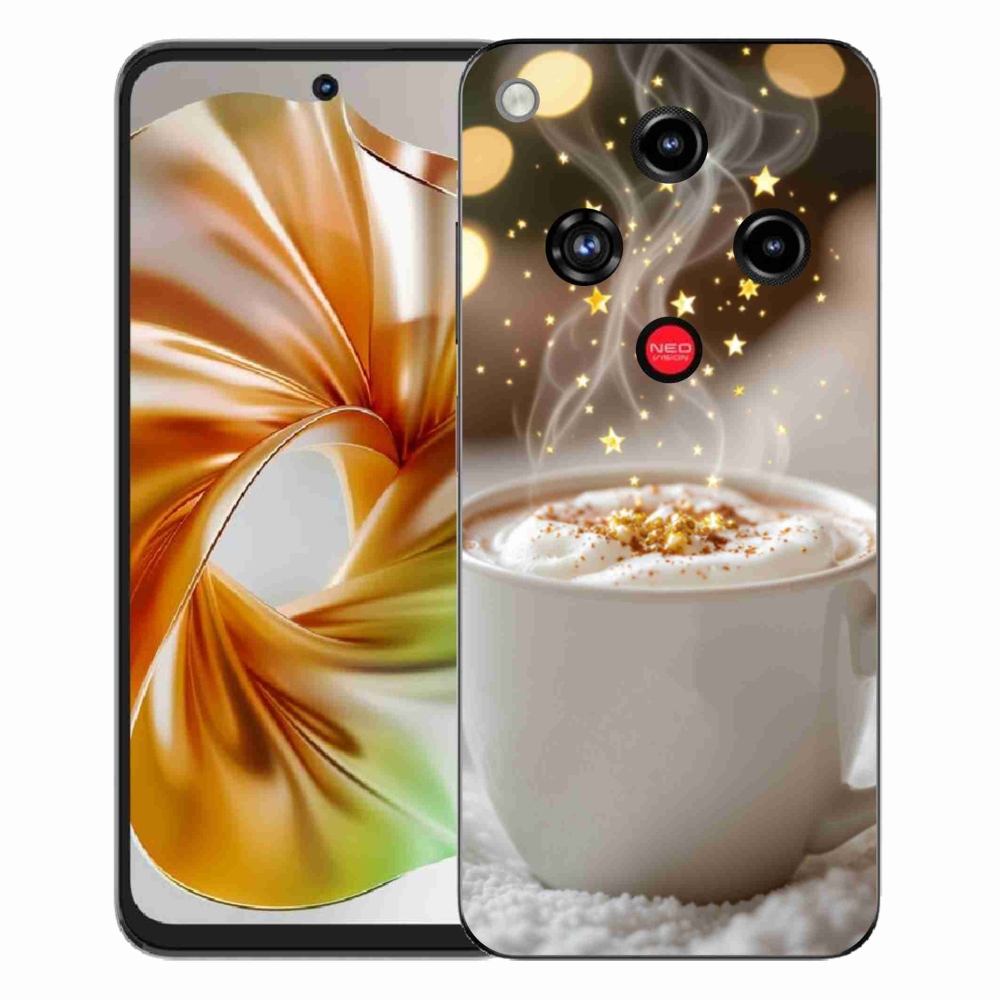 ZTE Nubia Focus 2 zselés borító mmCase - karácsonyi forró ital