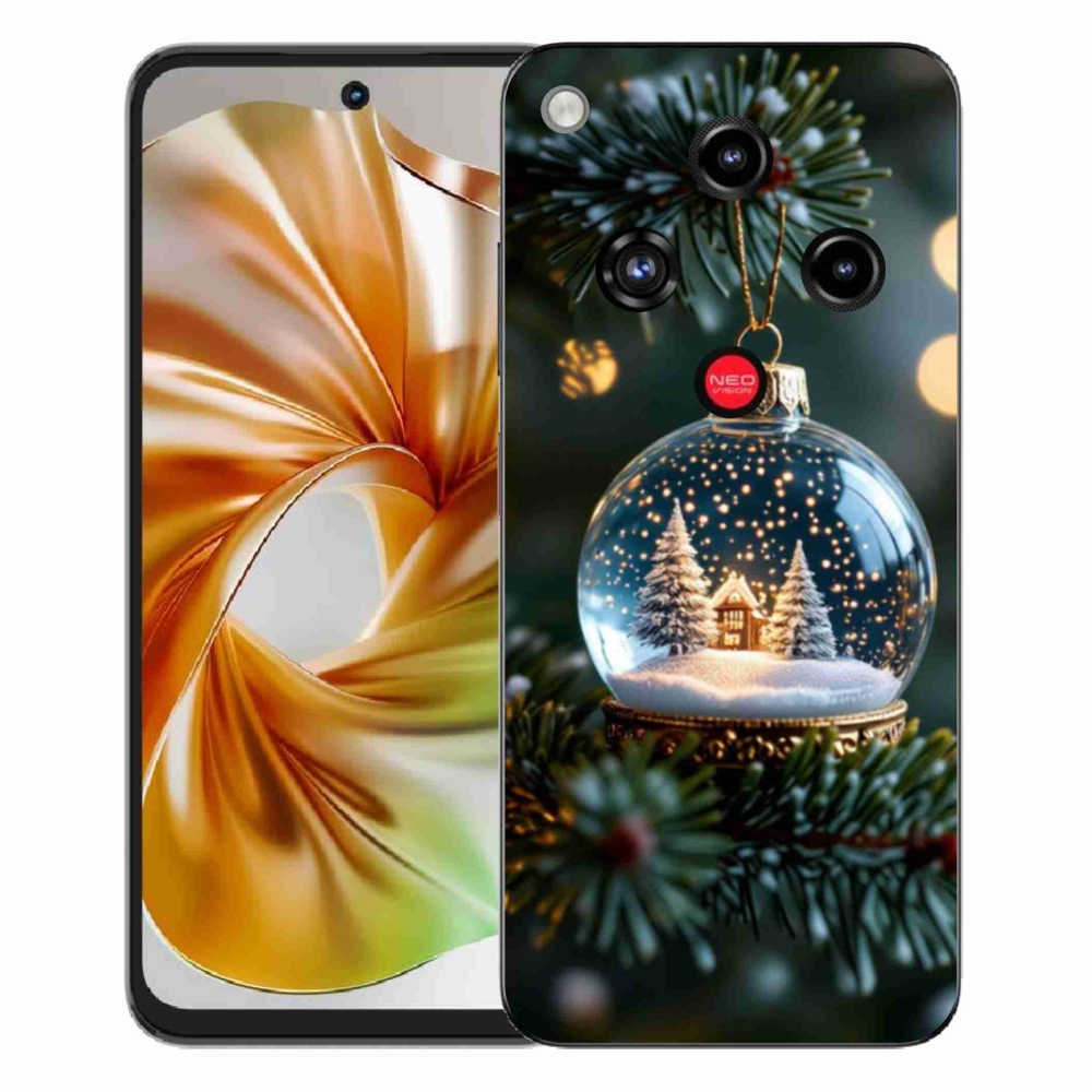 ZTE Nubia Focus 2 zselés borító mmCase - Karácsonyi gömbök 2