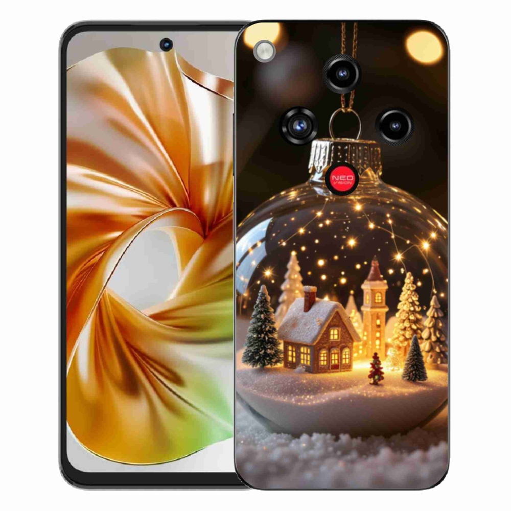 ZTE Nubia Focus 2 zselés borító mmCase - Karácsonyi gömbök 3