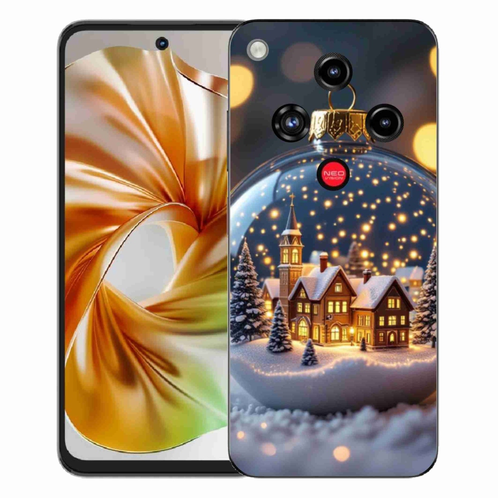 ZTE Nubia Focus 2 zselés borító mmCase - Karácsonyi golyók 4