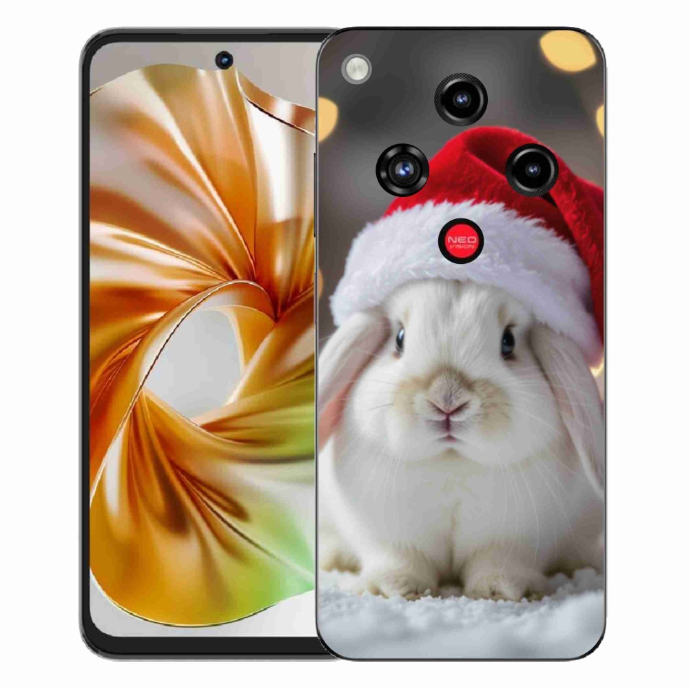ZTE Nubia Focus 2 zselés borító mmCase - Karácsonyi nyúl