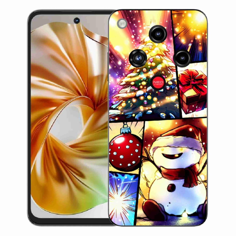ZTE Nubia Focus 2 zselés borító mmCase - Karácsonyi motívumok 1