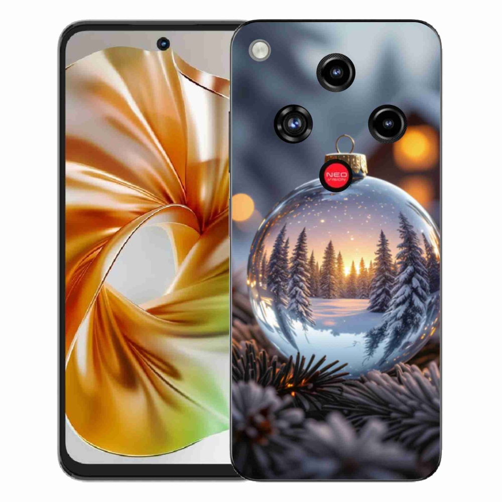 ZTE Nubia Focus 2 zselés borítás mmCase - karácsonyi dekoráció