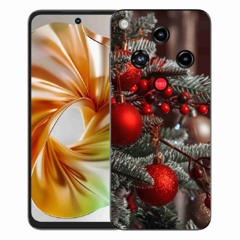 ZTE Nubia Focus 2 zselés borító mmCase - karácsonyi dekoráció 2
