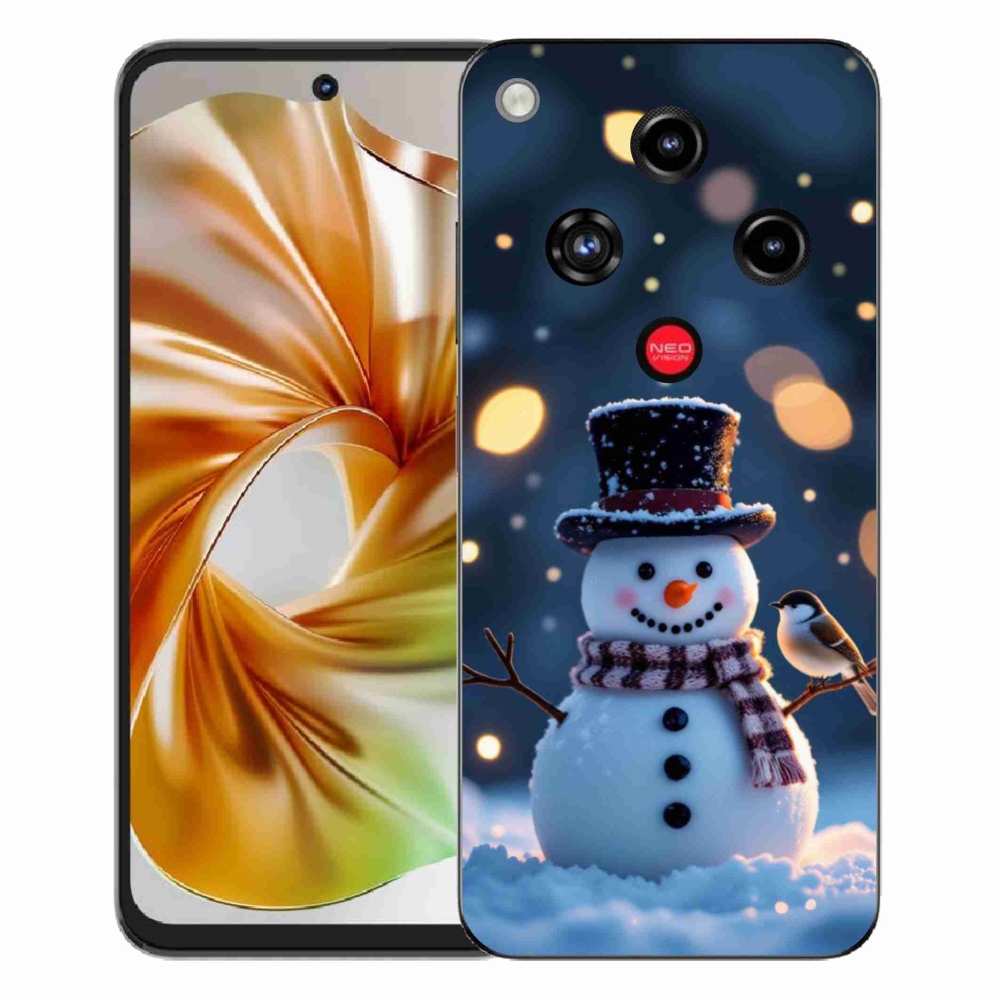 ZTE Nubia Focus 2 zselés borító mmCase - Karácsonyi hóember