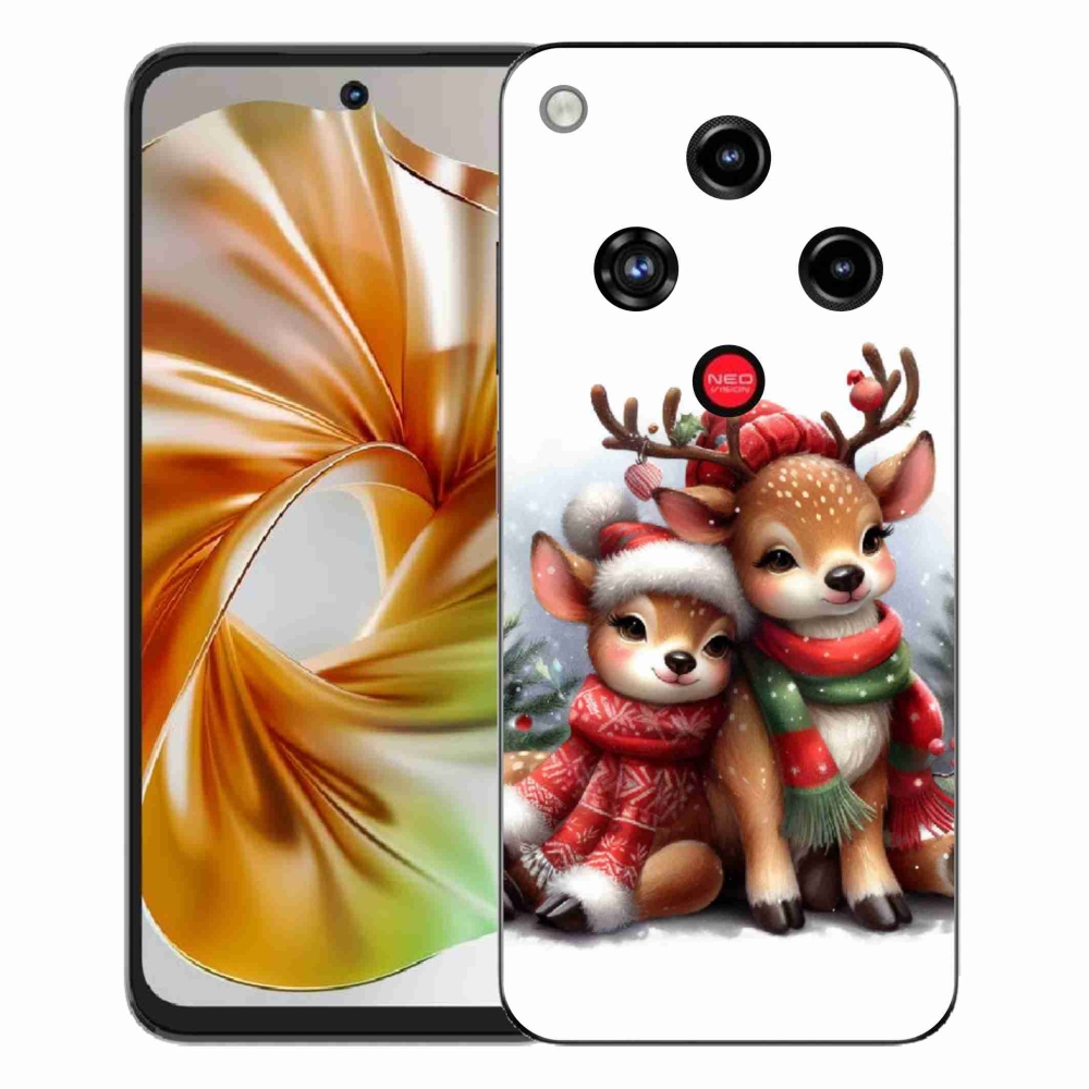 ZTE Nubia Focus 2 zselés borító mmCase - Karácsonyi rénszarvas