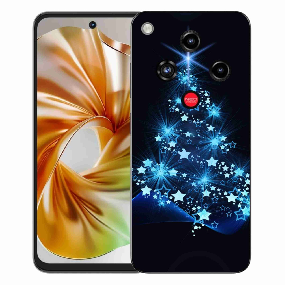 ZTE Nubia Focus 2 zselés tok mmCase - karácsonyfa