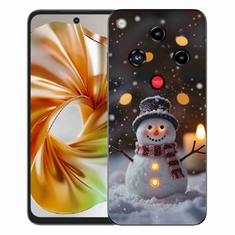 ZTE Nubia Focus 2 zselés tok mmCase - vidám hóember