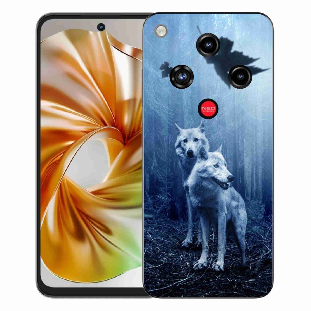ZTE Nubia Focus 2 zselés tok mmCase - farkasok az erdőben