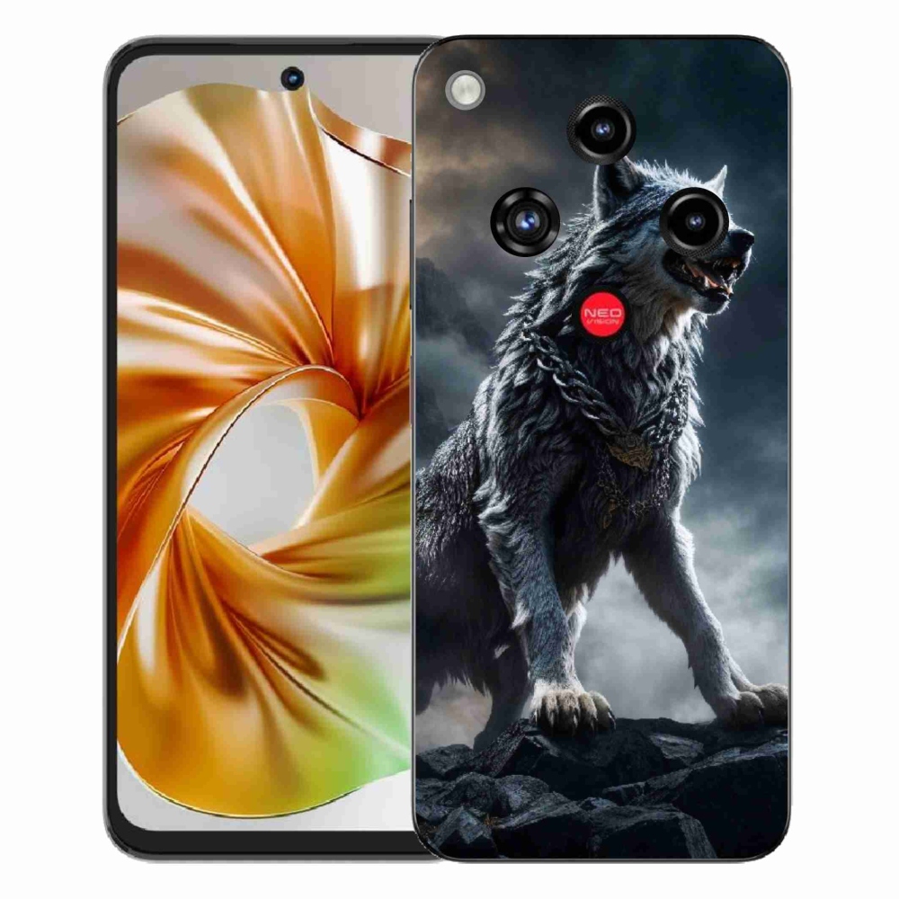 ZTE Nubia Focus 2 zselés tok mmCase - farkas 1