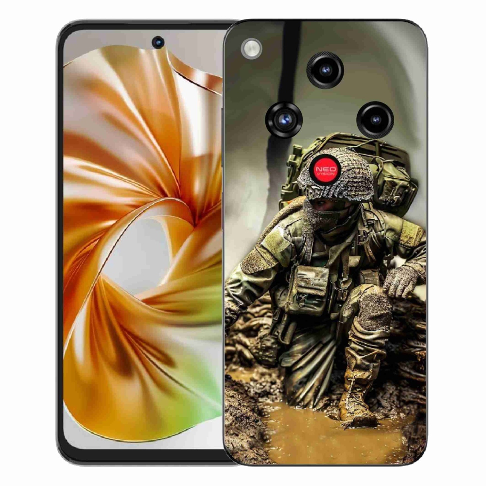 ZTE Nubia Focus 2 zselés borítás mmCase - katona